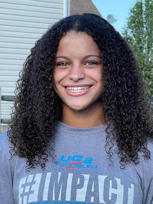 Delaney Brooks, New Castle County track champion in the 100 meters, from Appoquinimink with roots running back to Kings Highway in Lewes.